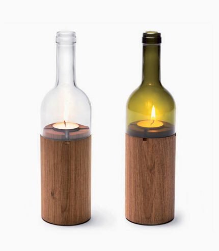 Wine bottle lantern-Sample